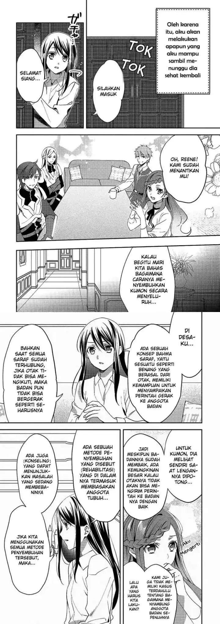 Isekai de ~Kuro no Iyashi Te~ tte Yobareteimasu chapter 15 halaman 7