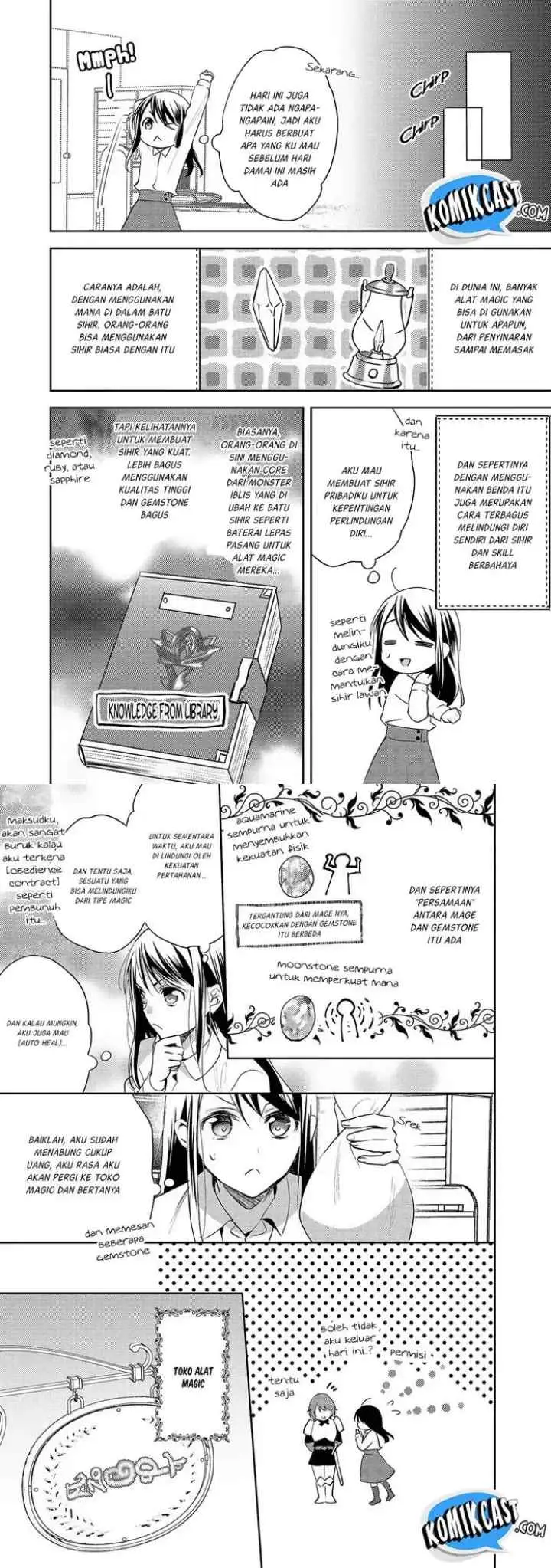 Isekai de ~Kuro no Iyashi Te~ tte Yobareteimasu chapter 22 halaman 4