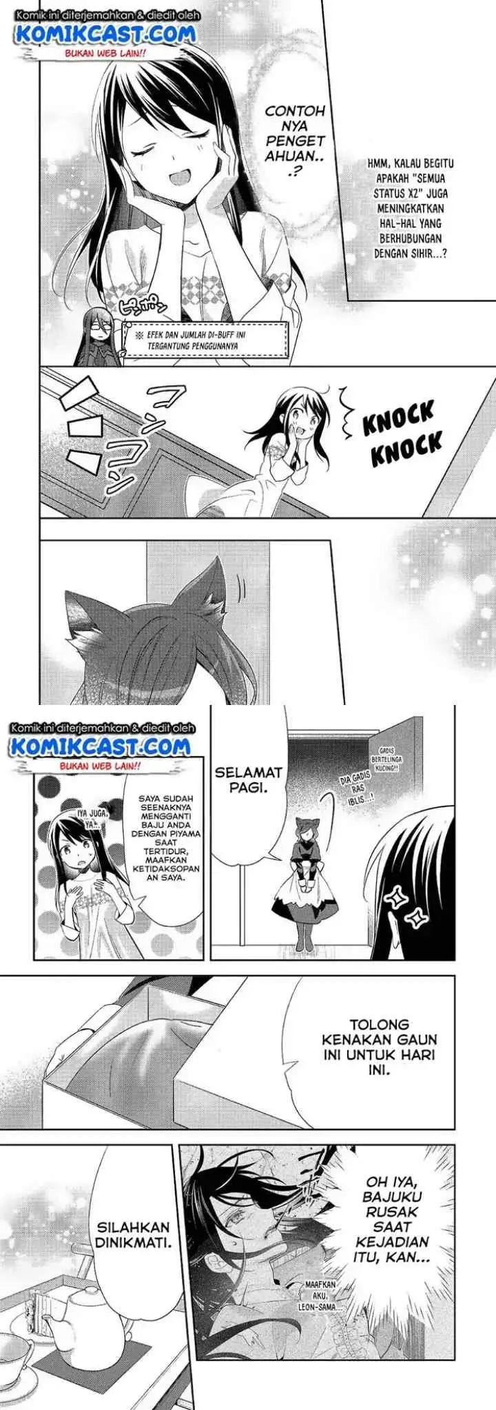 Isekai de ~Kuro no Iyashi Te~ tte Yobareteimasu chapter 32 halaman 4