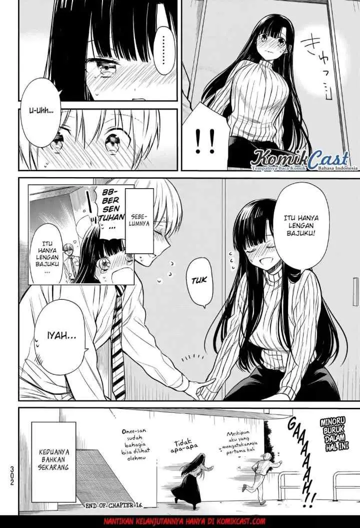 Danshi Koukousei wo Yashinaitai Onee-san no Hanashi chapter 16 halaman 5