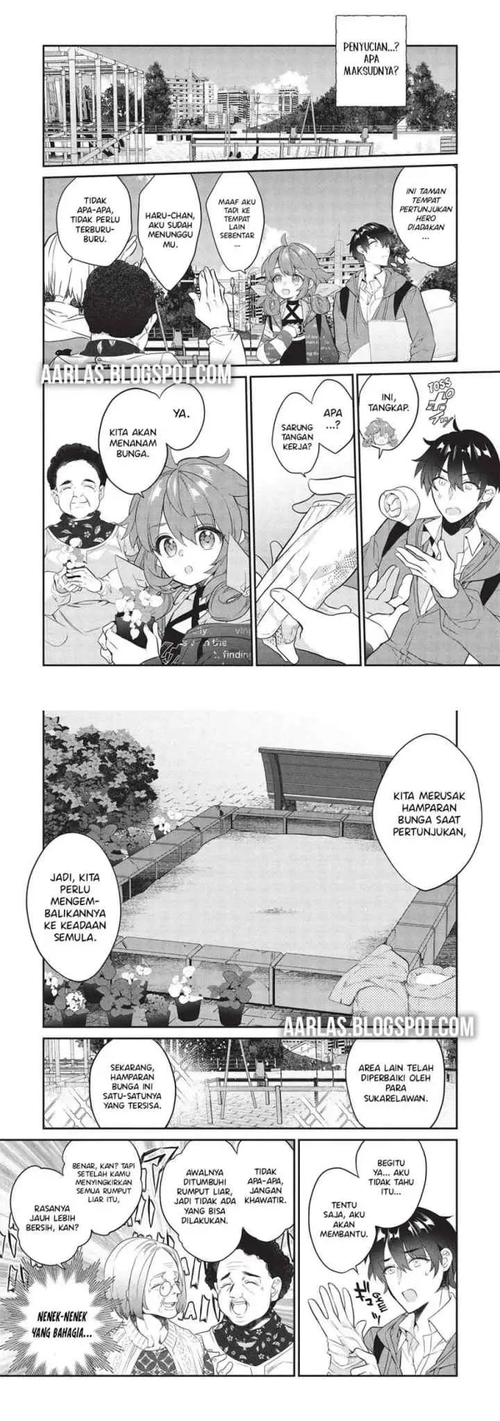 Kamiyama-san no Kami Bukuro no Naka ni wa chapter 23 halaman 9