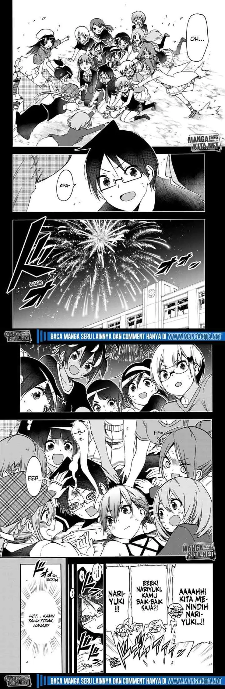Bokutachi wa Benkyou ga Dekinai chapter 187 halaman 7