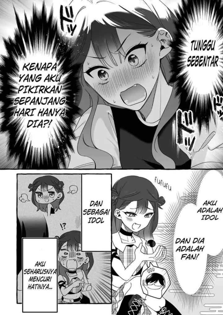Damedol to Sekai ni Hitori Dake no Fan chapter 11 halaman 8