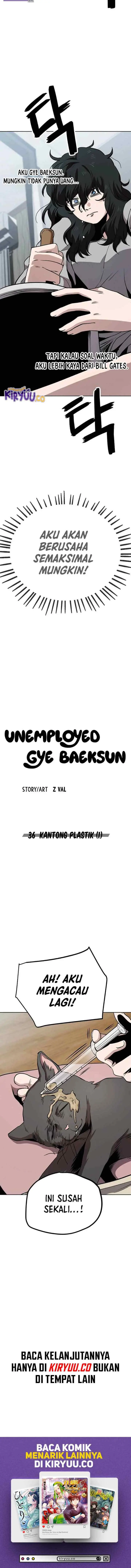 Unemployed and Jobless Gye Baek-Sun chapter 36 halaman 11