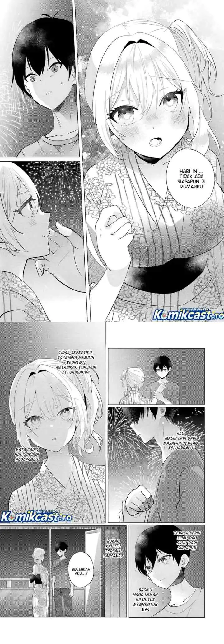 Houkago, Famiresu de, Kurasu no Ano Ko to chapter 13 halaman 7