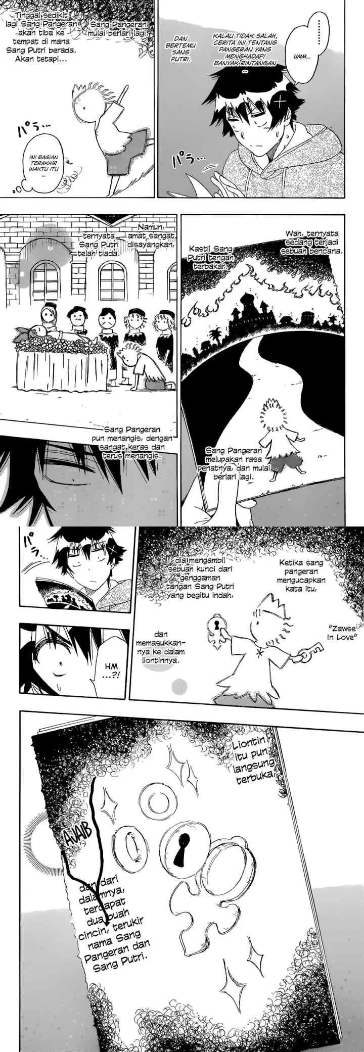 Nisekoi chapter 164 halaman 8