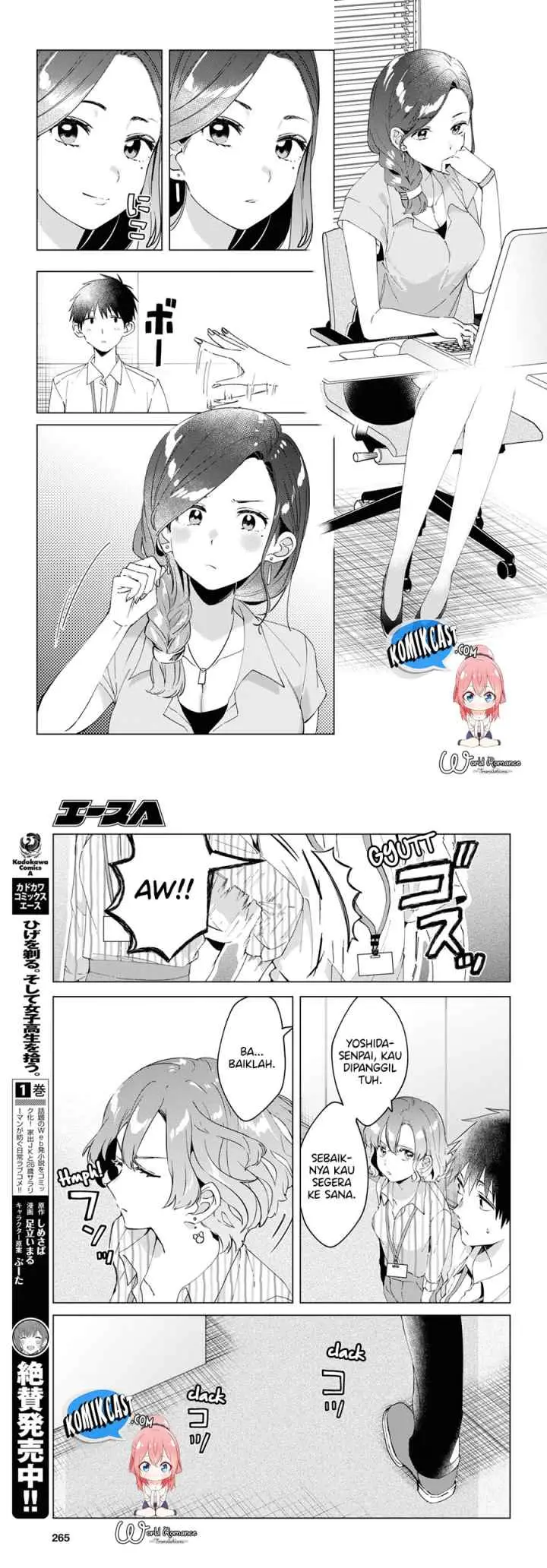 Hige Wo Soru. Soshite Joshikosei Wo Hirou chapter 13 halaman 9