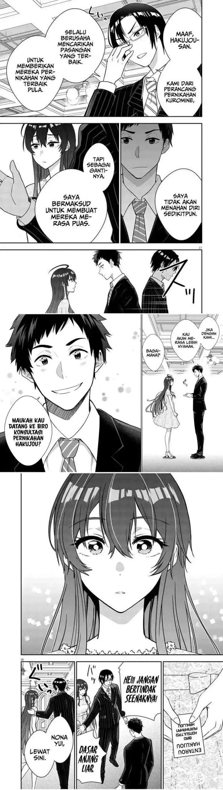 Kekkon ga Zentei no Love Comedy chapter 1 halaman 6