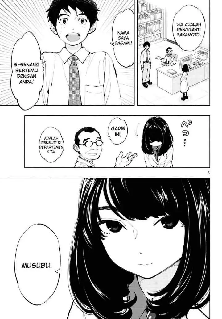 Asoko de Hataraku Musubu-san chapter 1 halaman 6