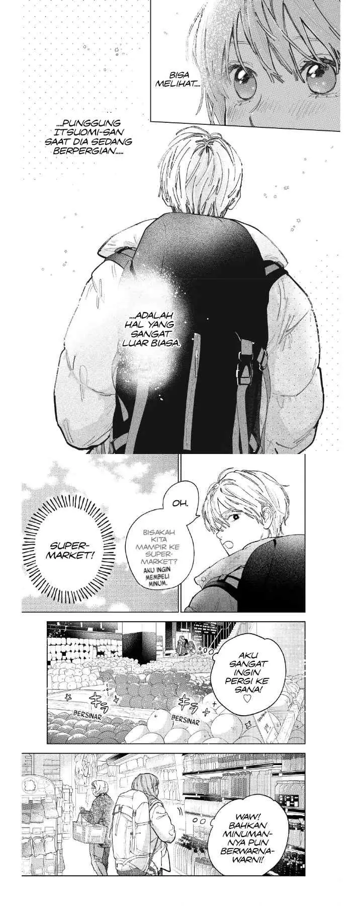 Yubisaki to Renren chapter 54 halaman 11