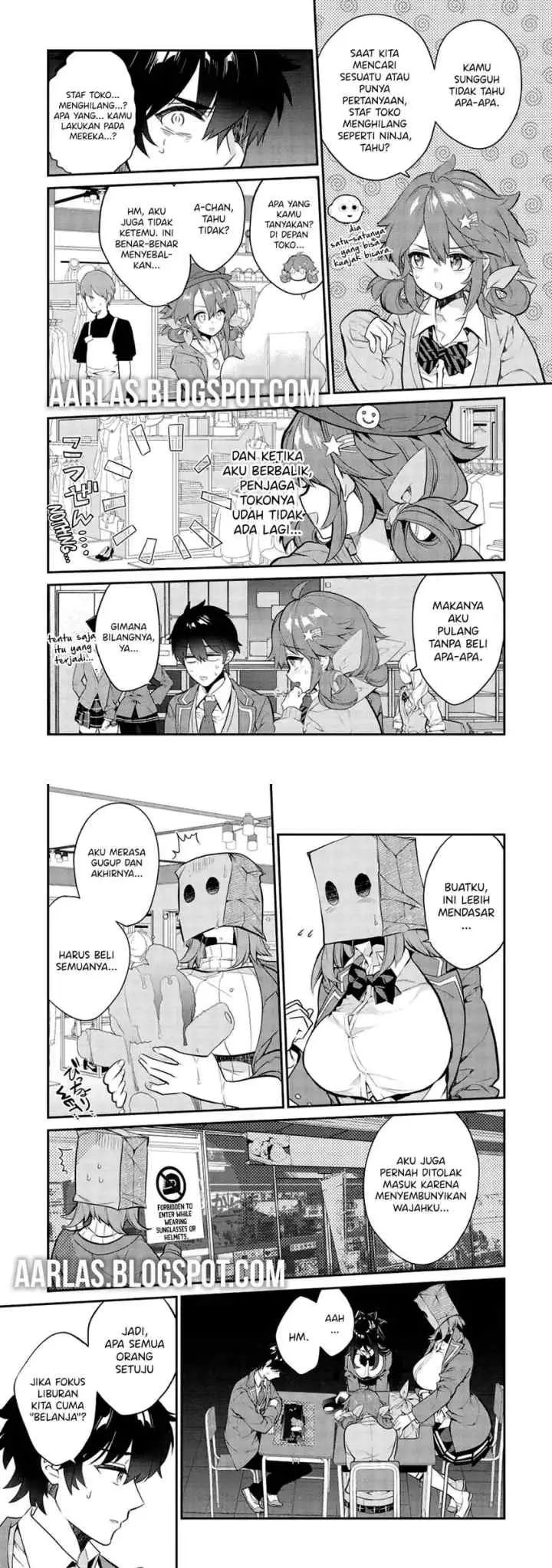 Kamiyama-san no Kami Bukuro no Naka ni wa chapter 8 halaman 8
