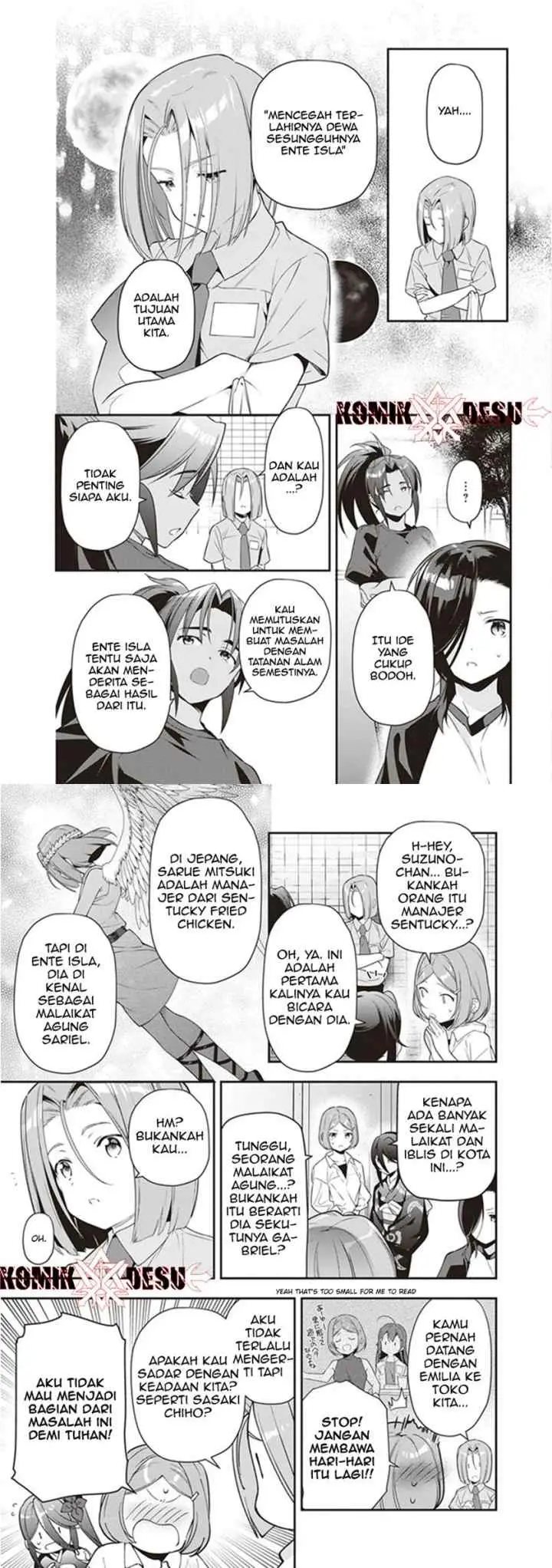 Hataraku Maou-sama! chapter 82 halaman 10
