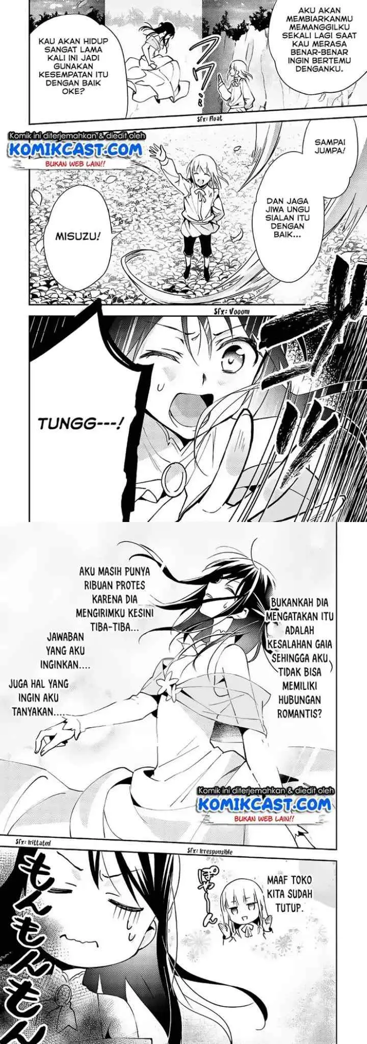Isekai de ~Kuro no Iyashi Te~ tte Yobareteimasu chapter 34 halaman 8