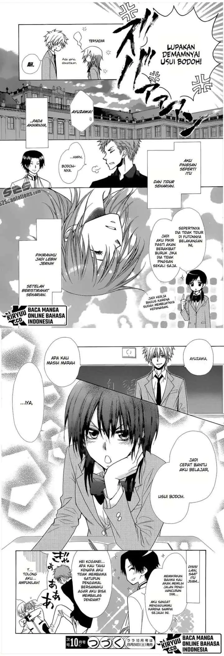 Kaichou Wa Maid Sama chapter 83 halaman 16