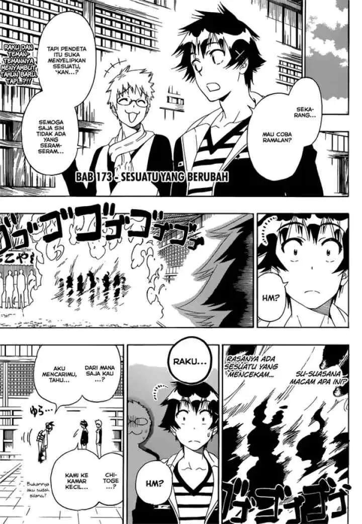 Nisekoi chapter 173 halaman 4