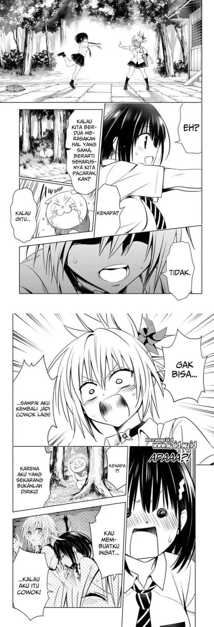 Ayakashi Triangle chapter 69 halaman 6