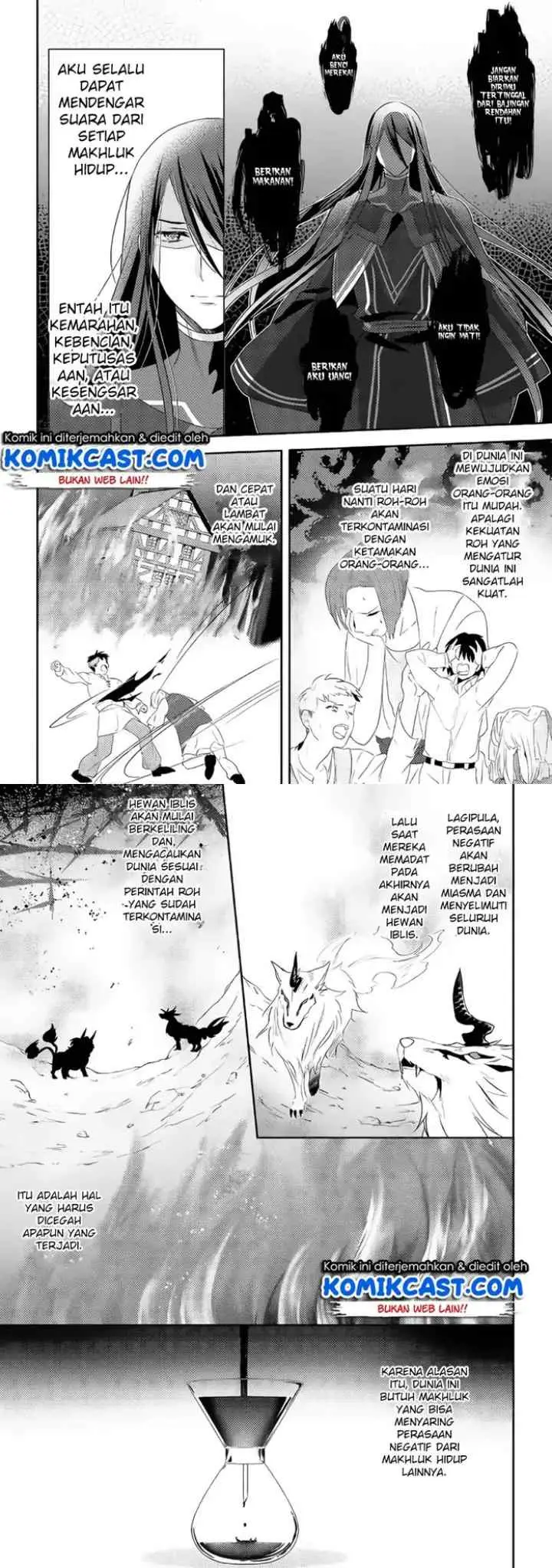 Isekai de ~Kuro no Iyashi Te~ tte Yobareteimasu chapter 31 halaman 7