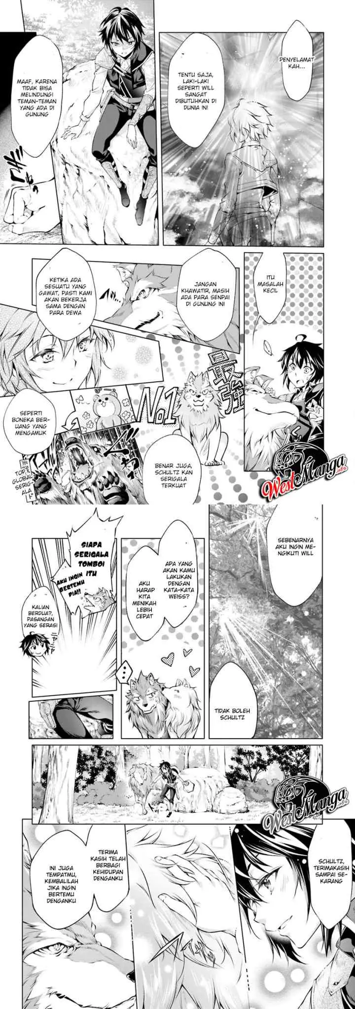 Kamigami ni Sodaterare Shimo no, Saikyou to Naru chapter 2.1 halaman 5