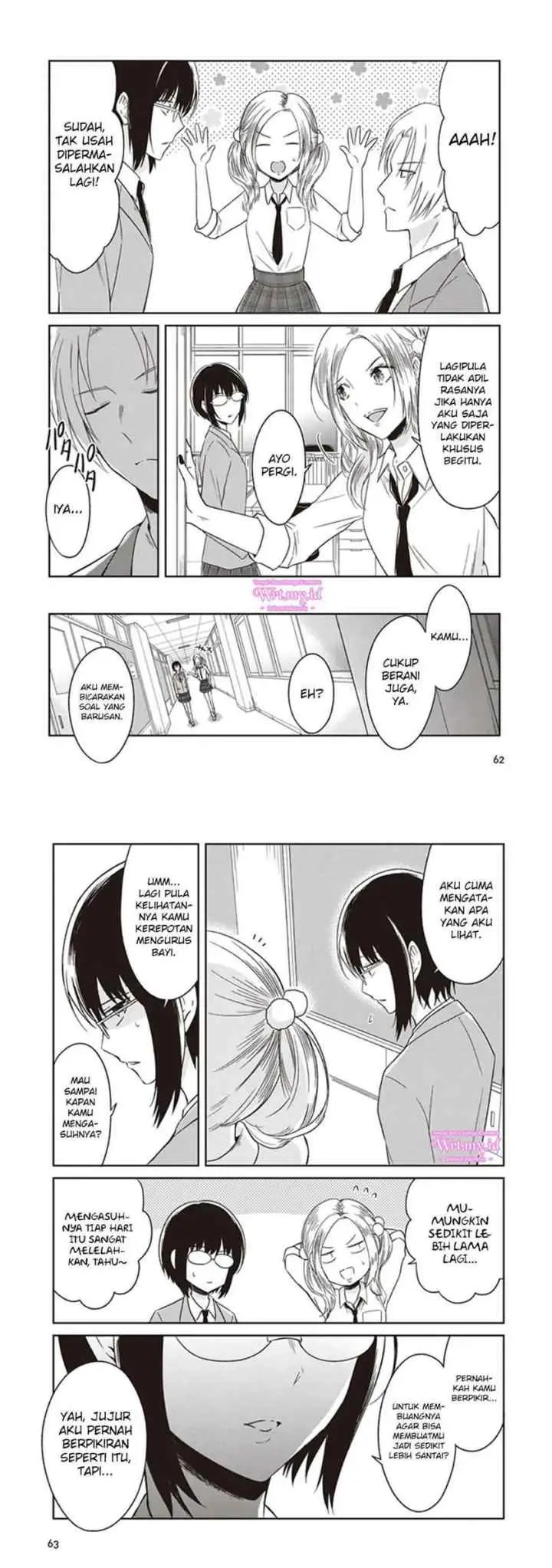 JK to Sutego no Akachan chapter 3 halaman 14