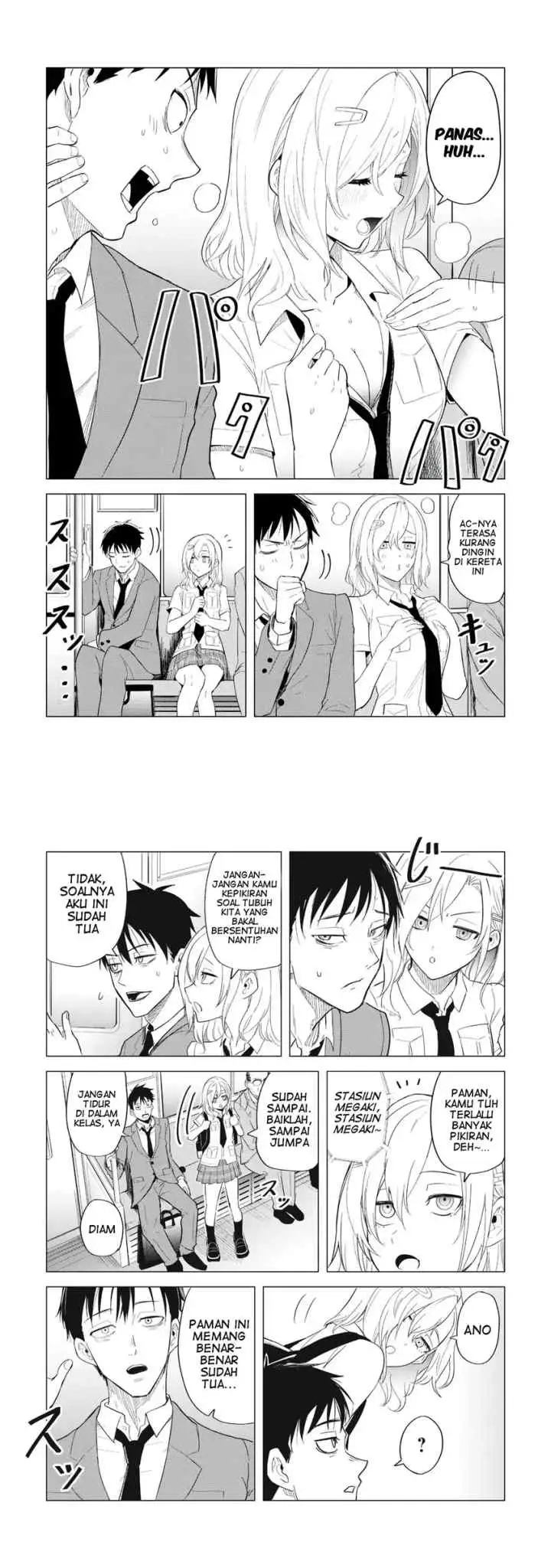 Asa no Tsuukin Densha de, Yatara to Hanashikakete Kuru Joshikousei chapter 1 halaman 7