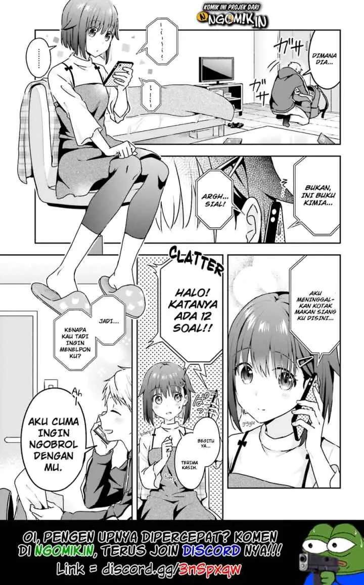 Koe no Chiisai Komori-san to Kuso Deka Oogoe no Oobayashi-kun chapter 6 halaman 4
