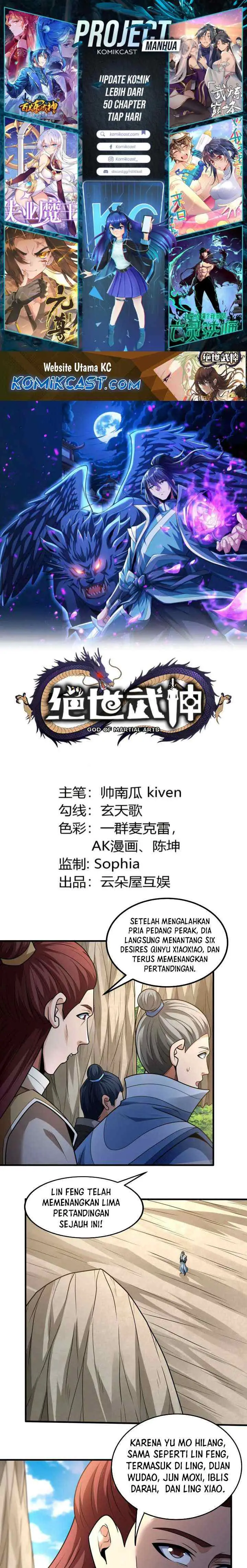 God of Martial Arts chapter 806 halaman 7