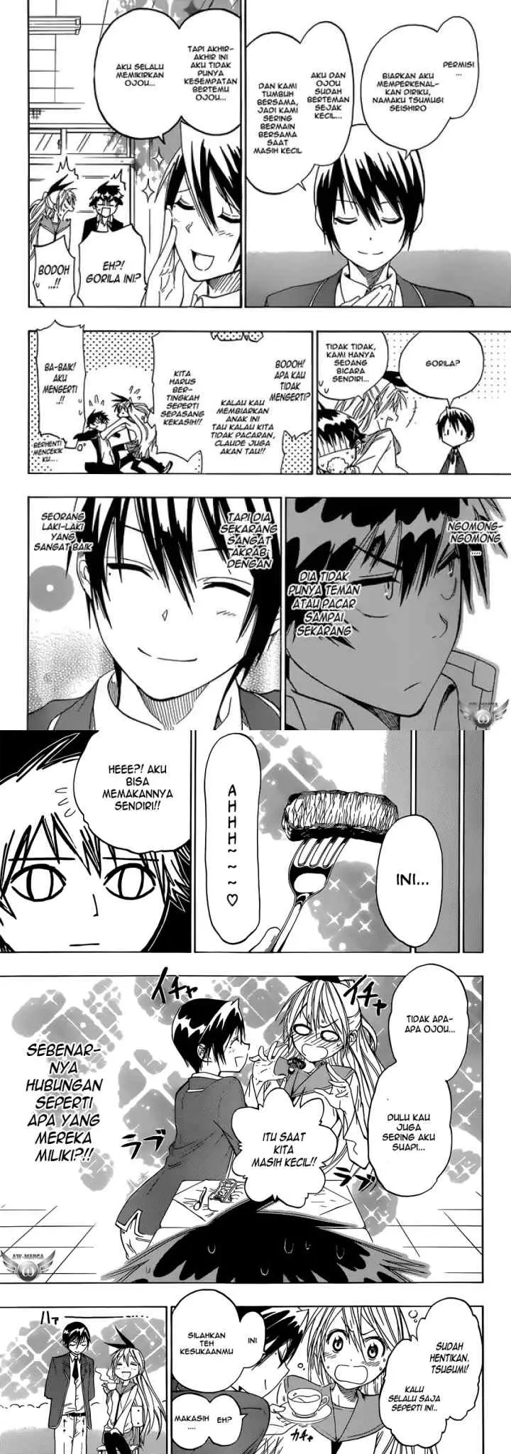 Nisekoi chapter 15 halaman 6