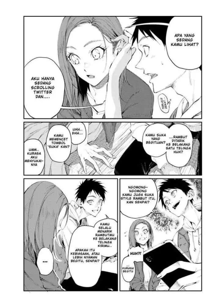 Hair Pulled Back Over One Ear chapter 0 halaman 4