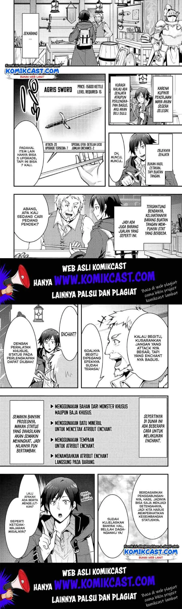 I will Live Freely in Another World with Equipment Manufacturing Cheat chapter 6 halaman 6