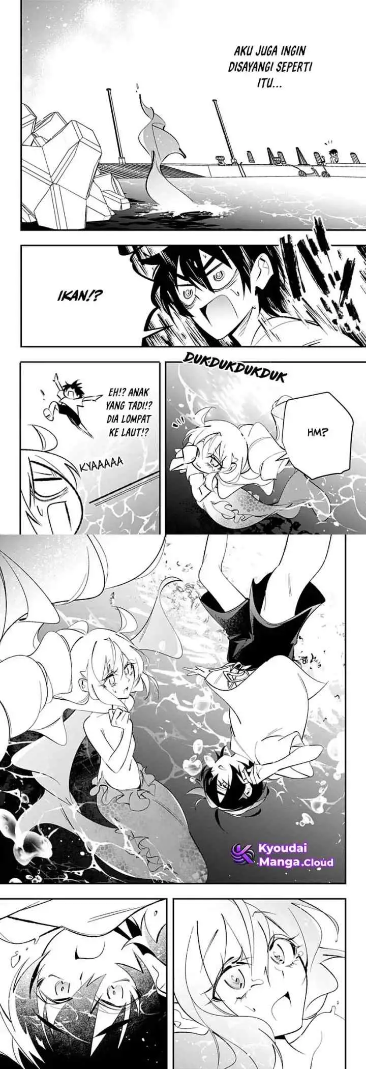 Ai to Ningyo Hime chapter 1.2 halaman 9