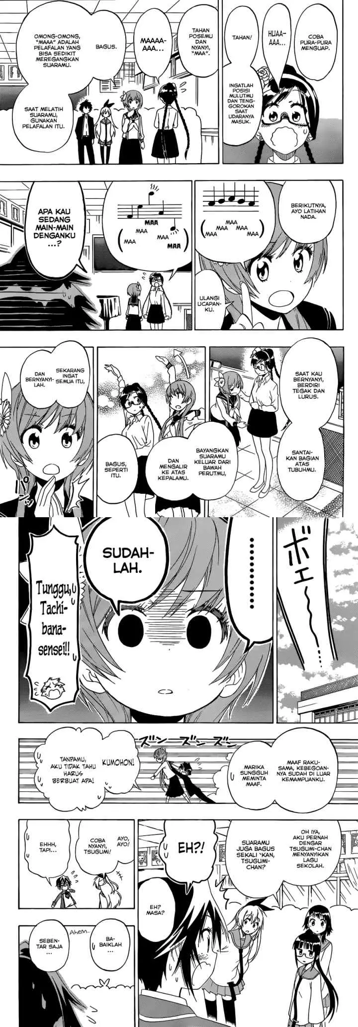 Nisekoi chapter 135 halaman 6