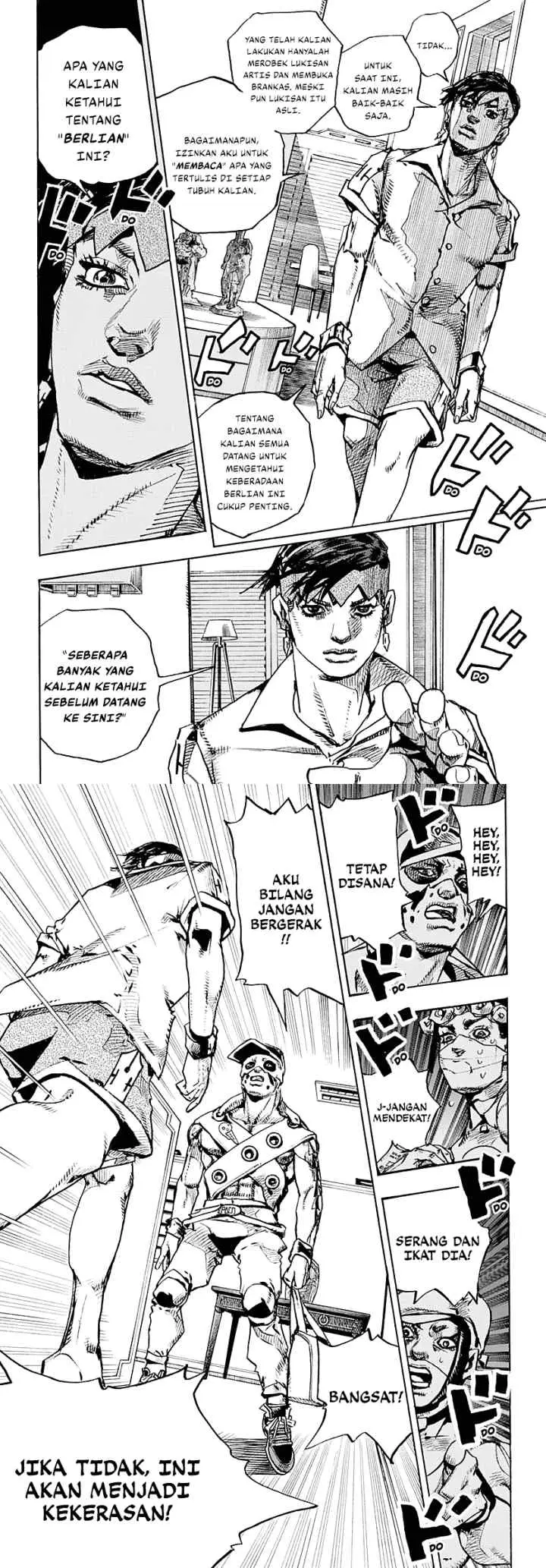 Jojo no Kimyou na Bouken - Jojolands chapter 4 halaman 14
