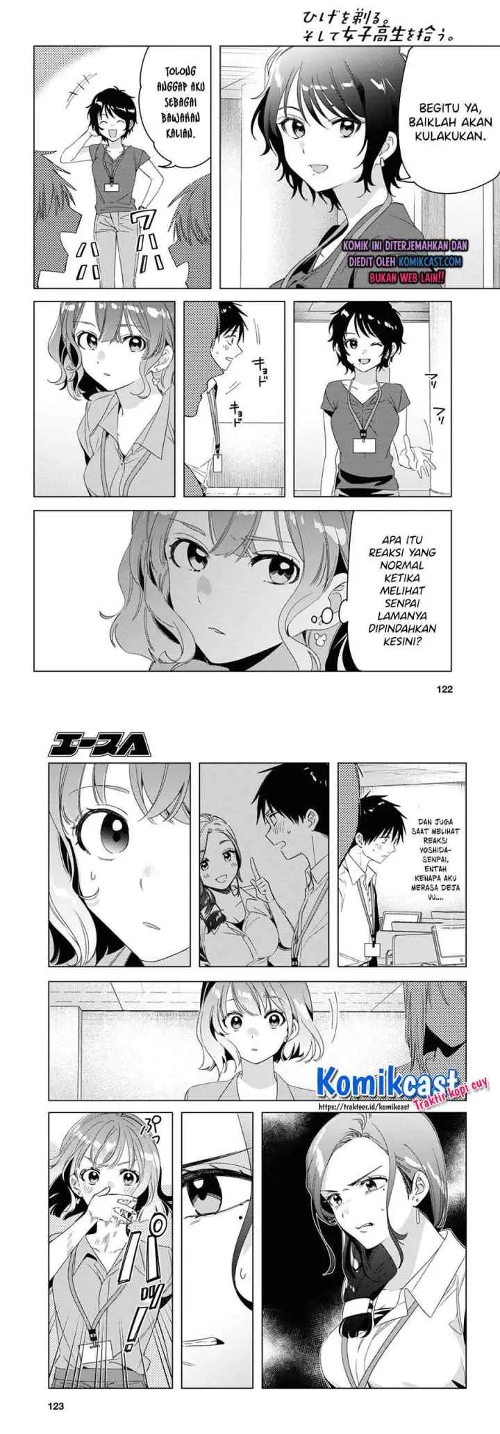 Hige Wo Soru. Soshite Joshikosei Wo Hirou chapter 27 halaman 19