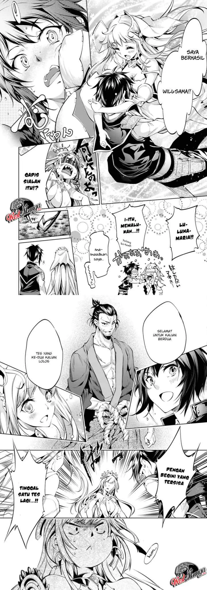 Kamigami ni Sodaterare Shimo no, Saikyou to Naru chapter 5.2 halaman 9