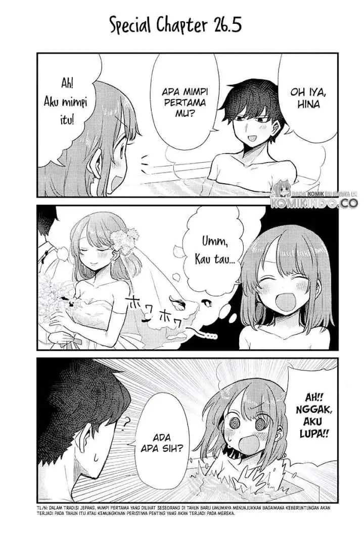 Girlfriend Who Absolutely Doesn't Want to Take a Bath VS Boyfriend Who Absolutely Wants Her to Take a Bath chapter 26 halaman 6