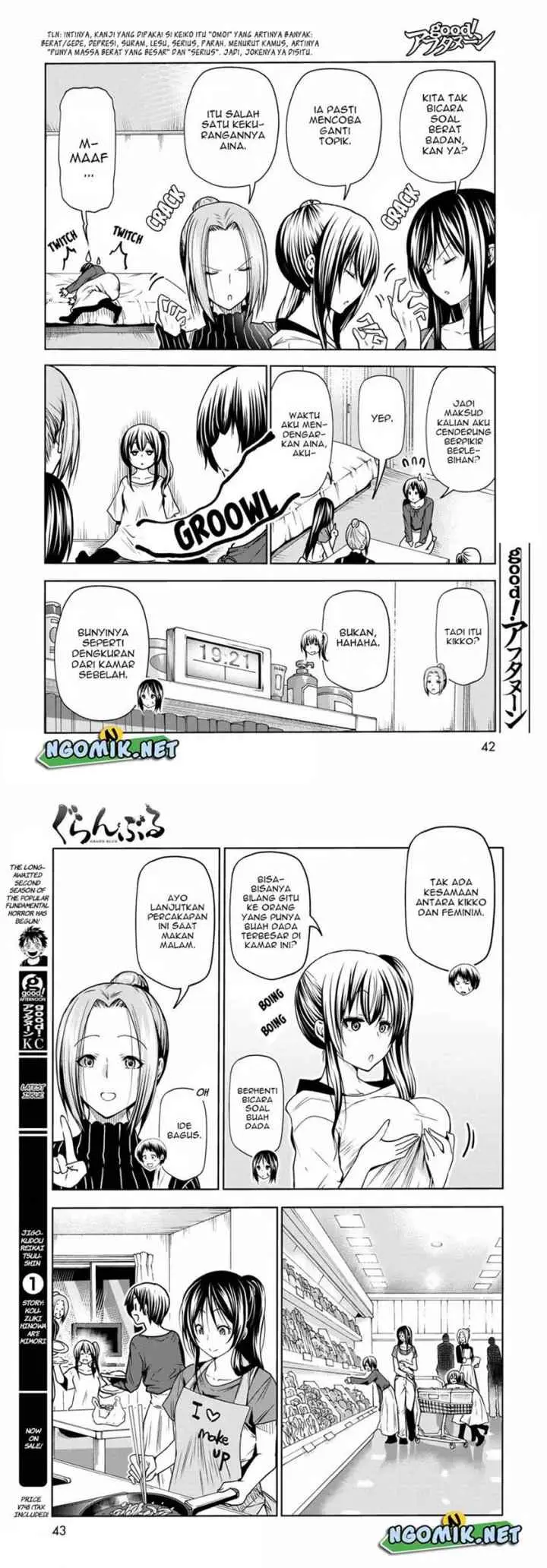 Grand Blue chapter 72 halaman 11