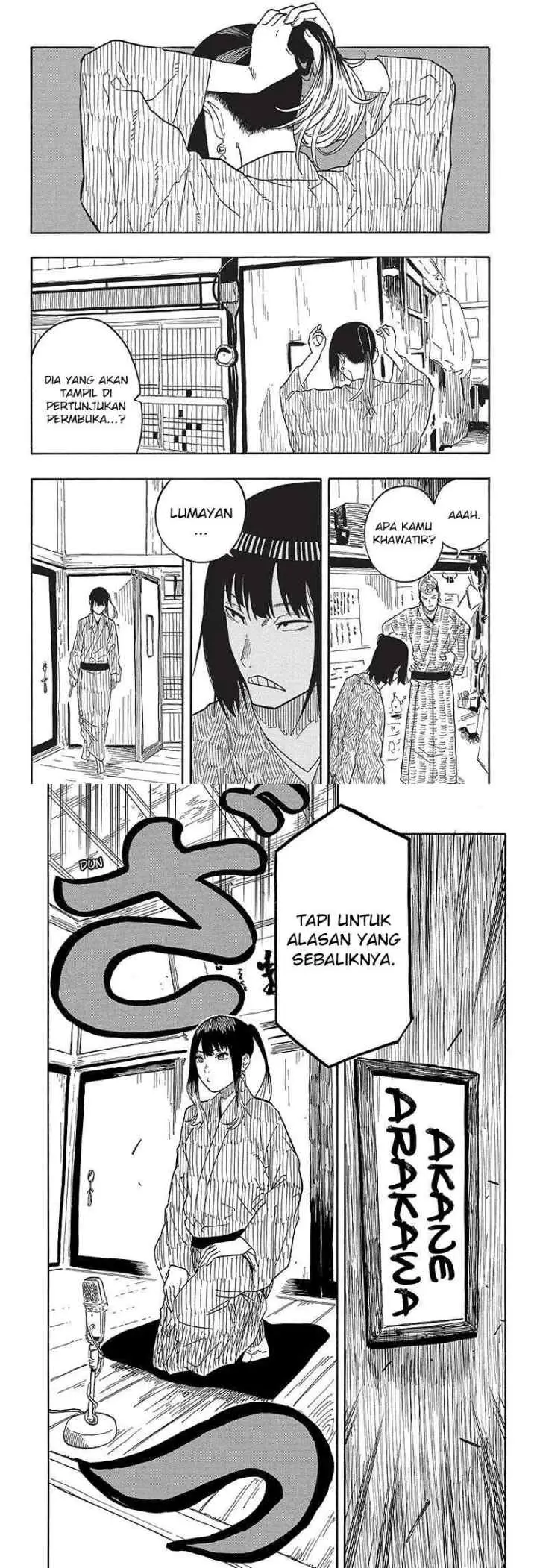 Akane Banashi chapter 35 halaman 4