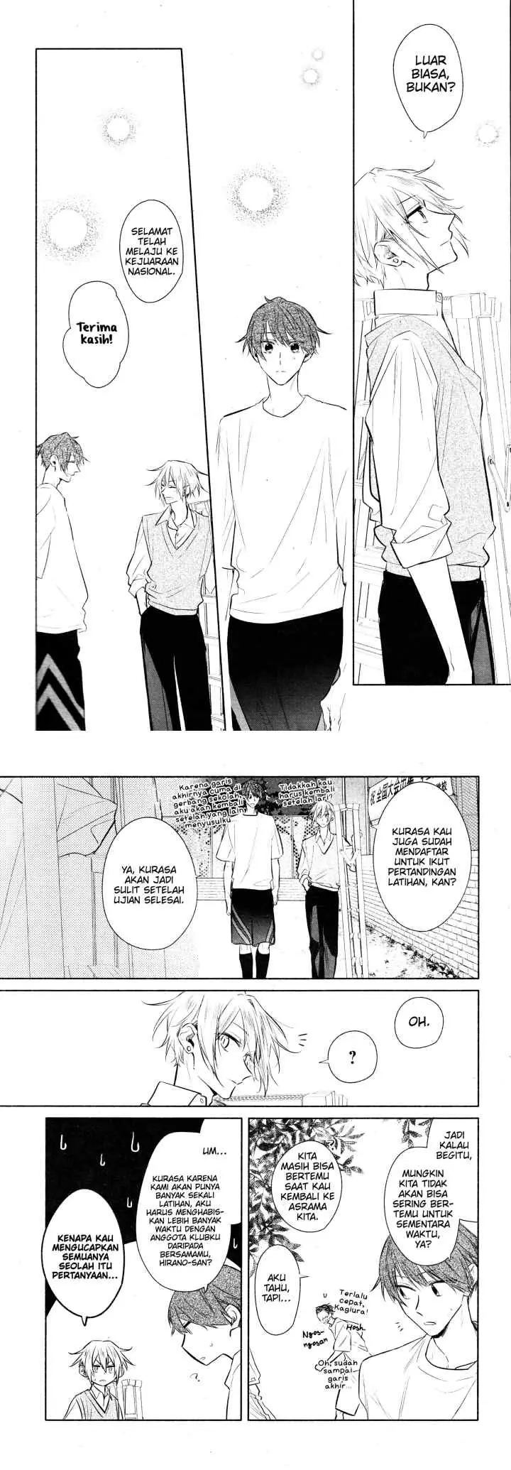 Hirano to Kagiura chapter 33.1 halaman 9