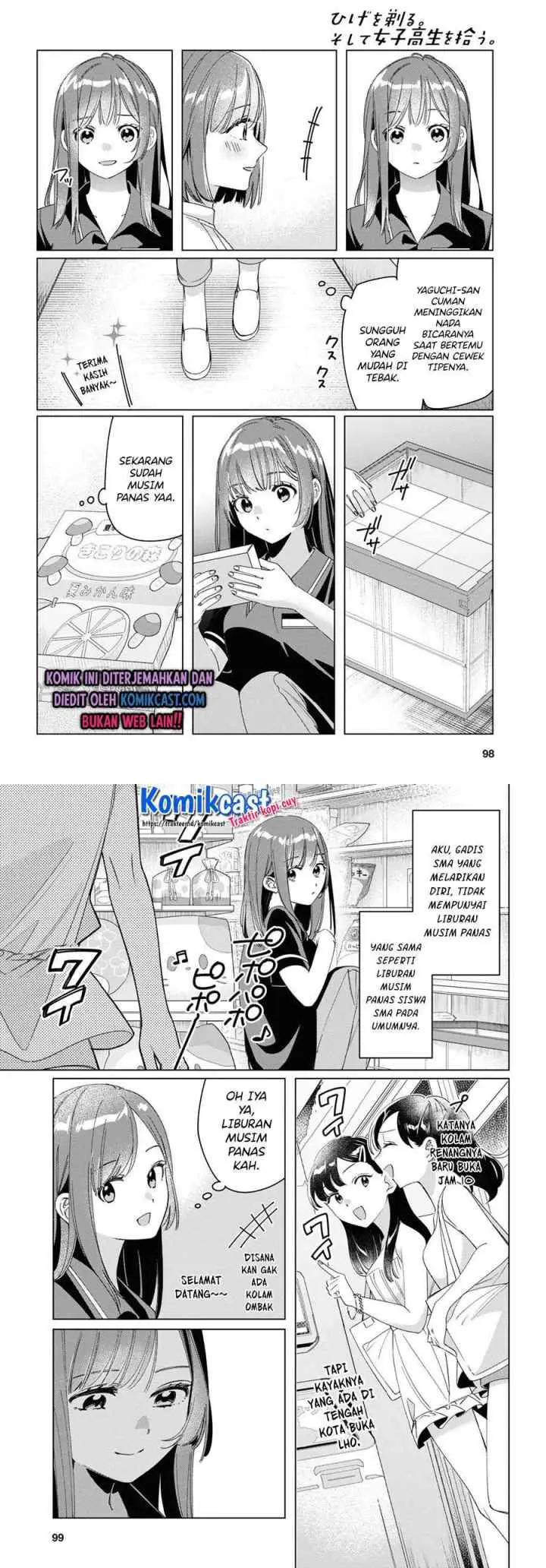 Hige Wo Soru. Soshite Joshikosei Wo Hirou chapter 27 halaman 7