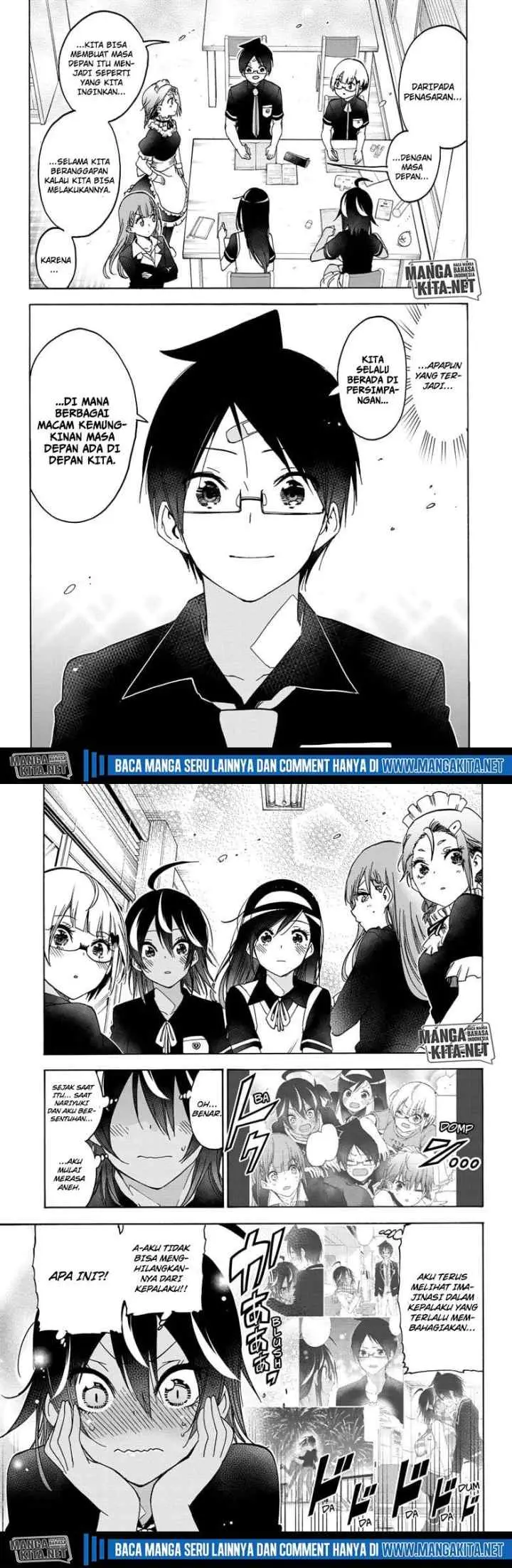 Bokutachi wa Benkyou ga Dekinai chapter 187 halaman 9