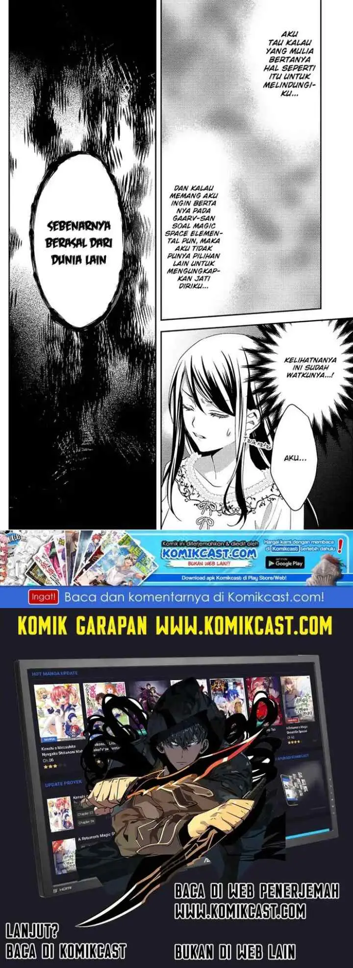 Isekai de ~Kuro no Iyashi Te~ tte Yobareteimasu chapter 25 halaman 13