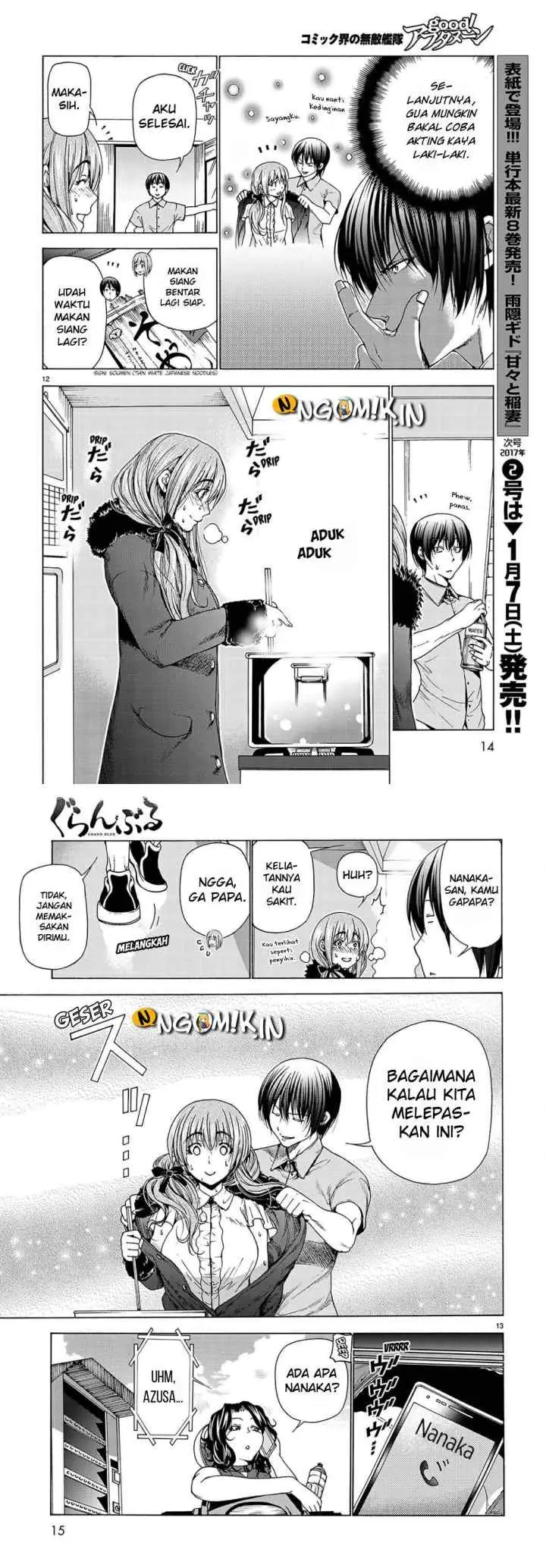 Grand Blue chapter 30 halaman 8