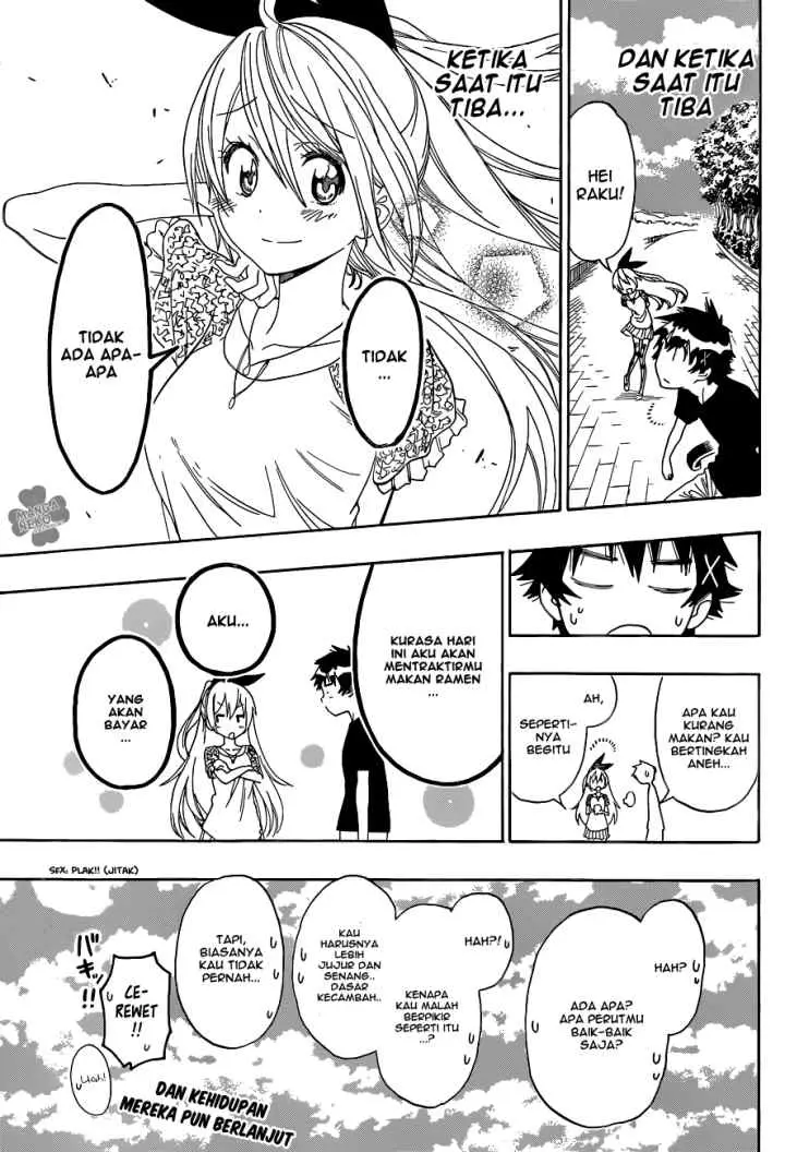 Nisekoi chapter 100 halaman 20