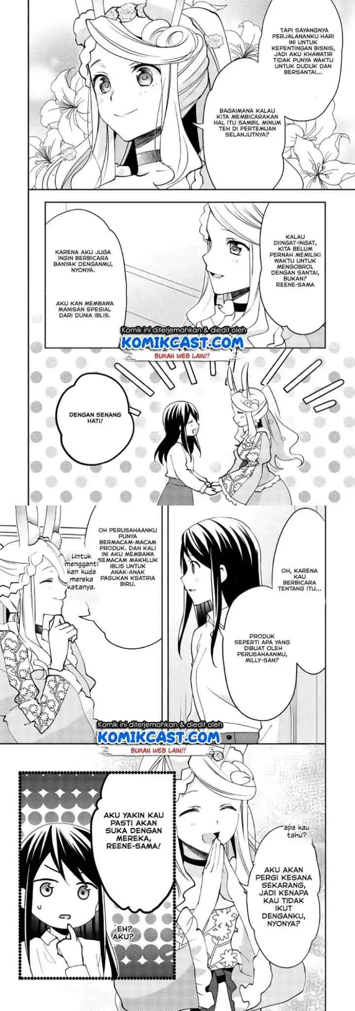 Isekai de ~Kuro no Iyashi Te~ tte Yobareteimasu chapter 40 halaman 8