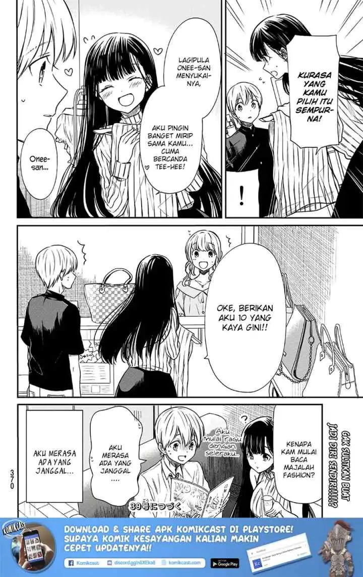 Danshi Koukousei wo Yashinaitai Onee-san no Hanashi chapter 38 halaman 6