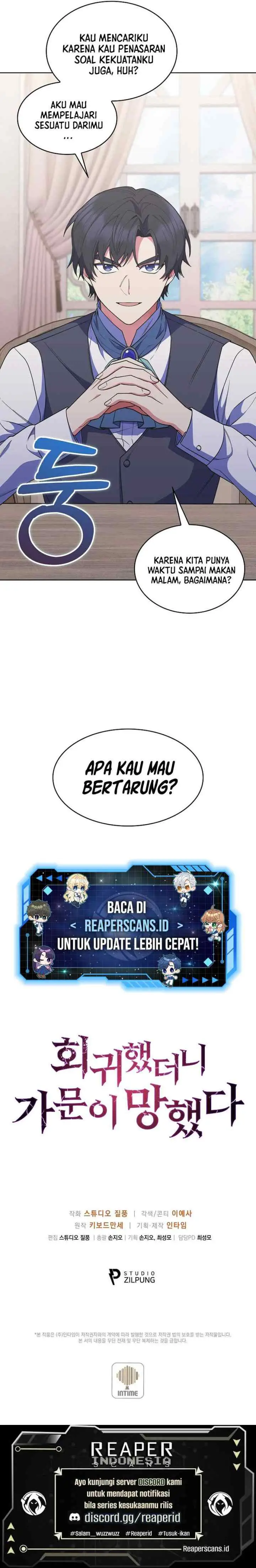 I Regressed to My Ruined Family chapter 21 halaman 18