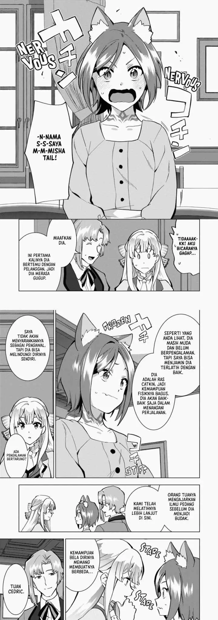 Buchigire Reijou wa Houfuku wo Chikaimashita. ~Madousho no Chikara de Sokoku wo Tataki Tsubushimasu~ chapter 8 halaman 5