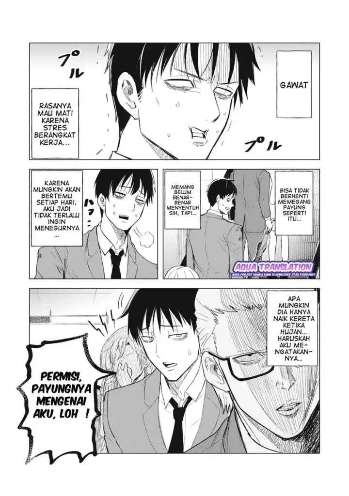 Asa no Tsuukin Densha de, Yatara to Hanashikakete Kuru Joshikousei chapter 3 halaman 4