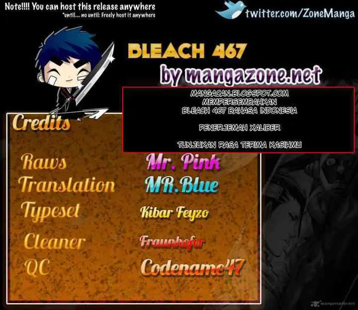 Bleach chapter 467 halaman 20