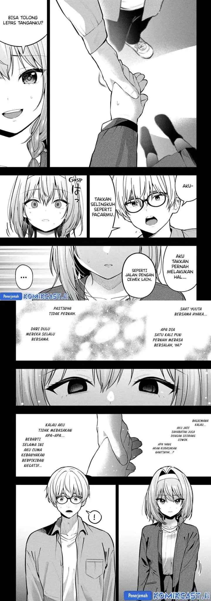 Kanojo ni Uwaki Sareteita Ore ga Koakuma na Kouhai ni Natsukarete Imasu chapter 31 halaman 16
